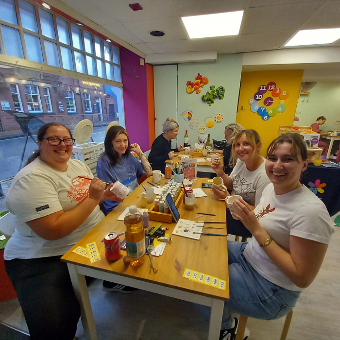 Pottery painting evening 