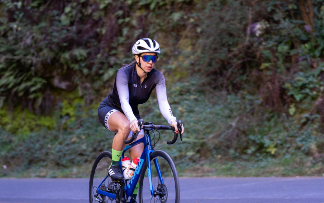 cyclist on bike