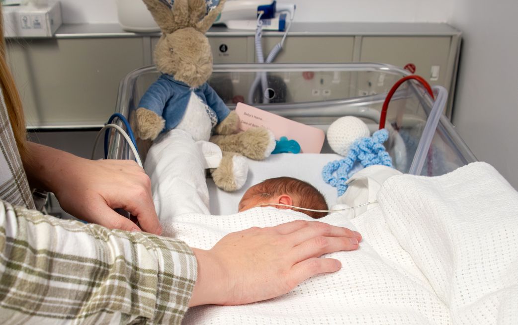 baby in neonatal unit