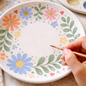 Charity pottery painting evening Thumb