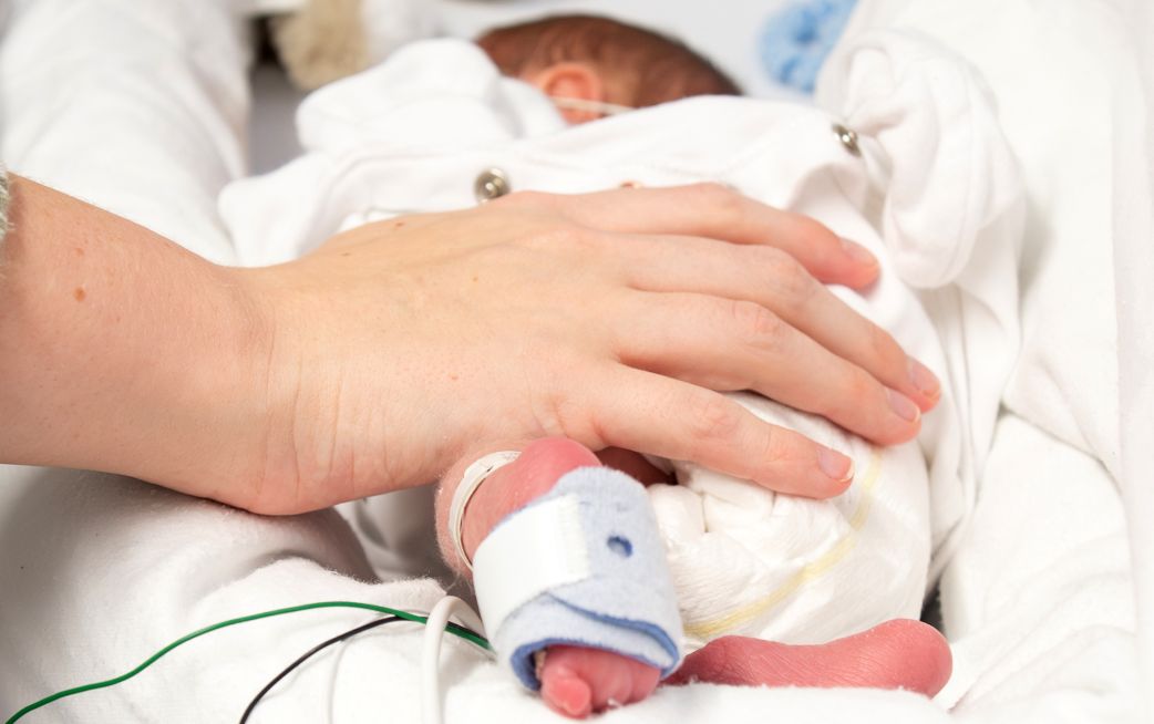 baby in neonatal unit