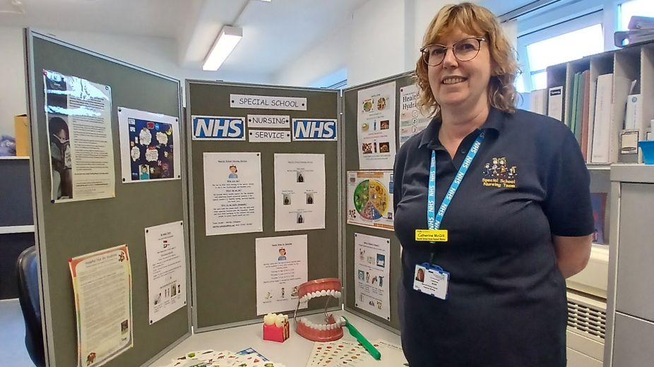 Cath McGill at the ‘Sleep Better’ workshops stall