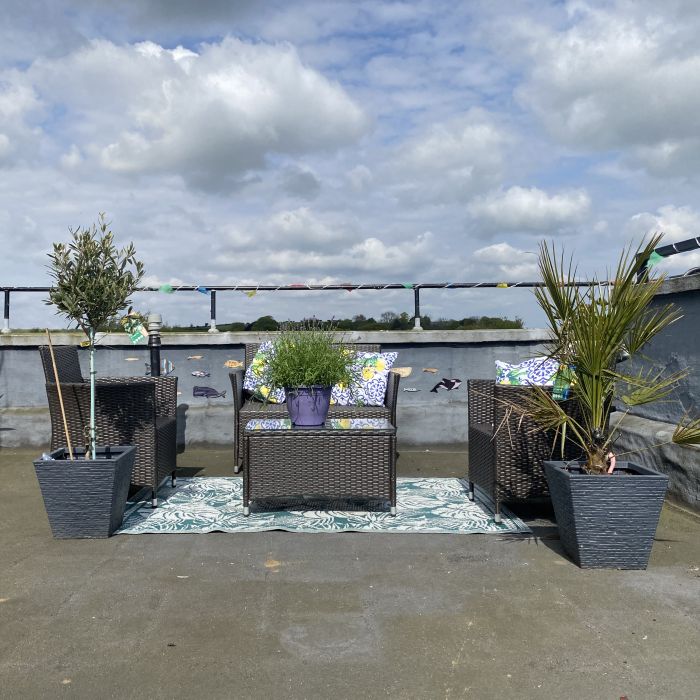 Outdoor seating area