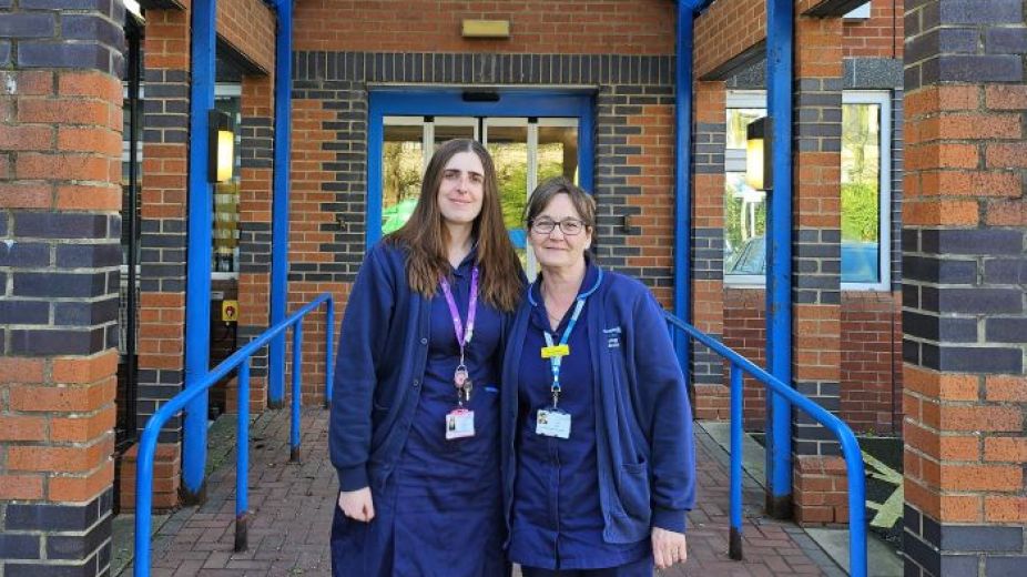 two nurses in uniform