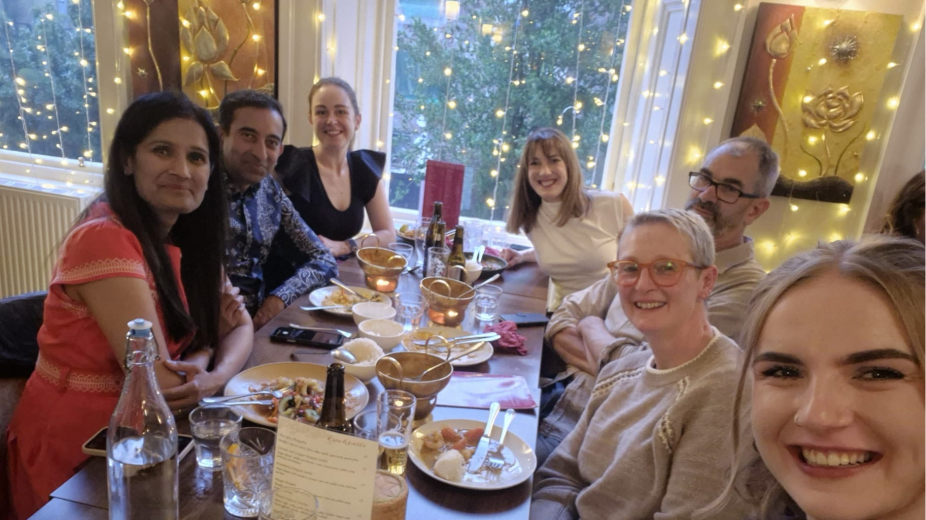 Team dinner post conference