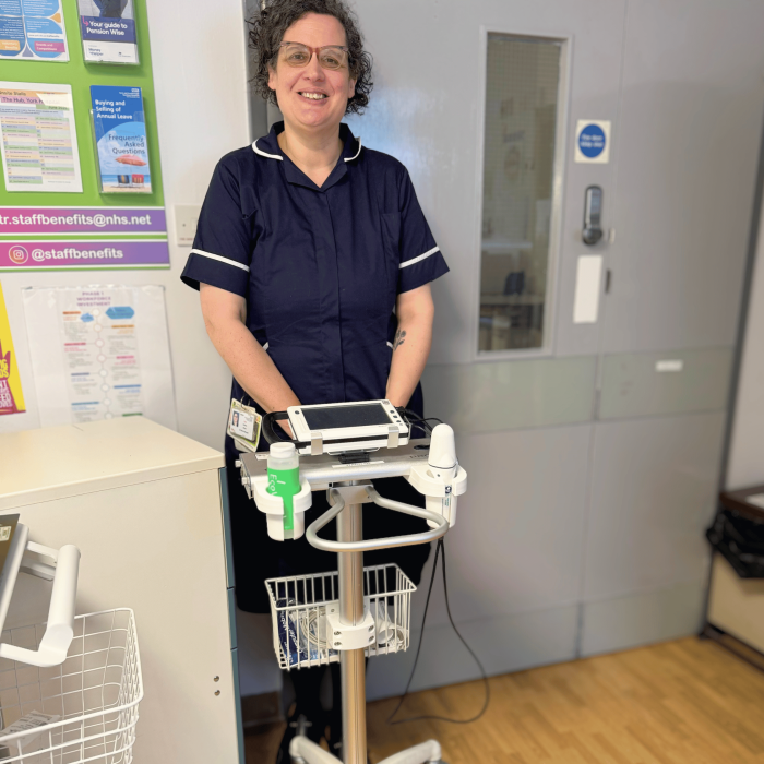 Ward manager with bladder scanner